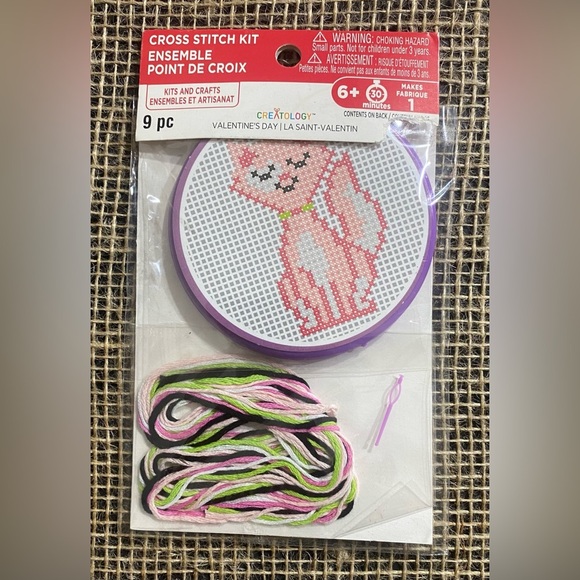 Cross Stitch Lot 8 Kits And 4 Wooden Hearts (Easter kit no thread) New Vintage - Picture 5 of 11